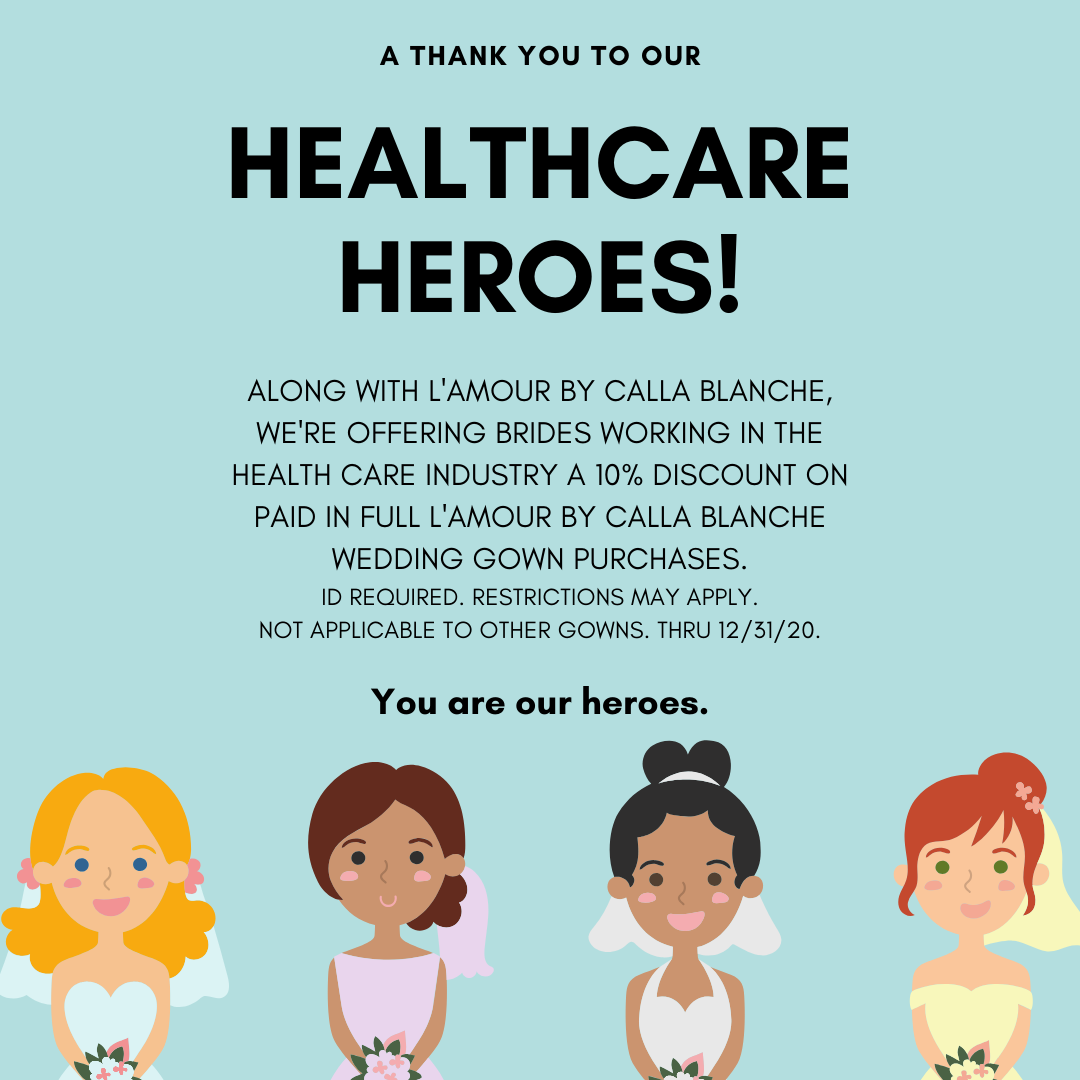 A Thank You For Our Healthcare Heroes. Desktop Image