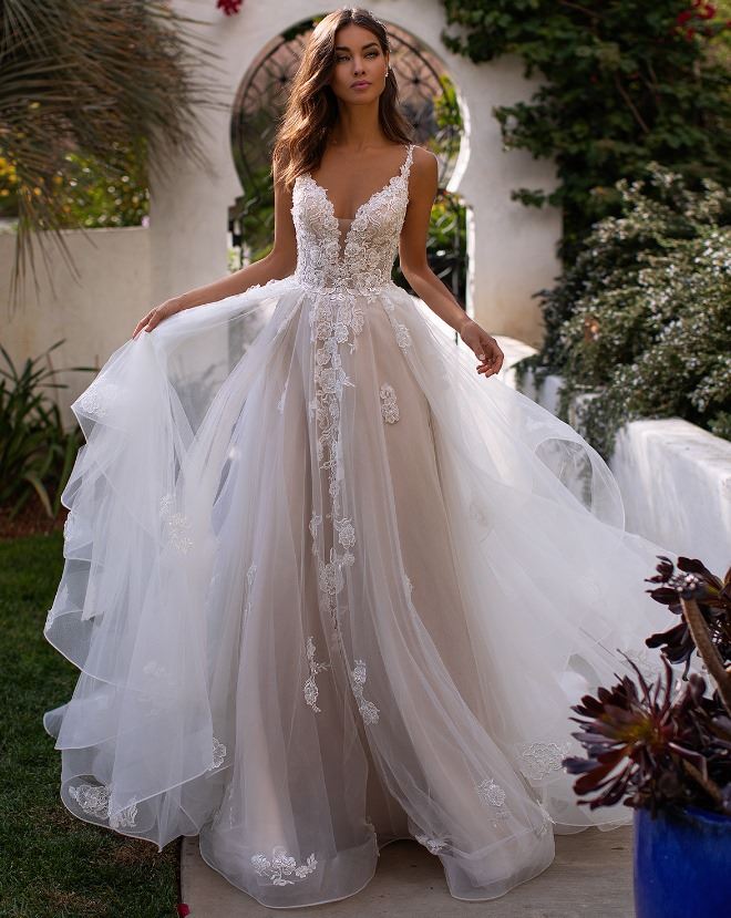 Wedding dress by Moonlight Bridal