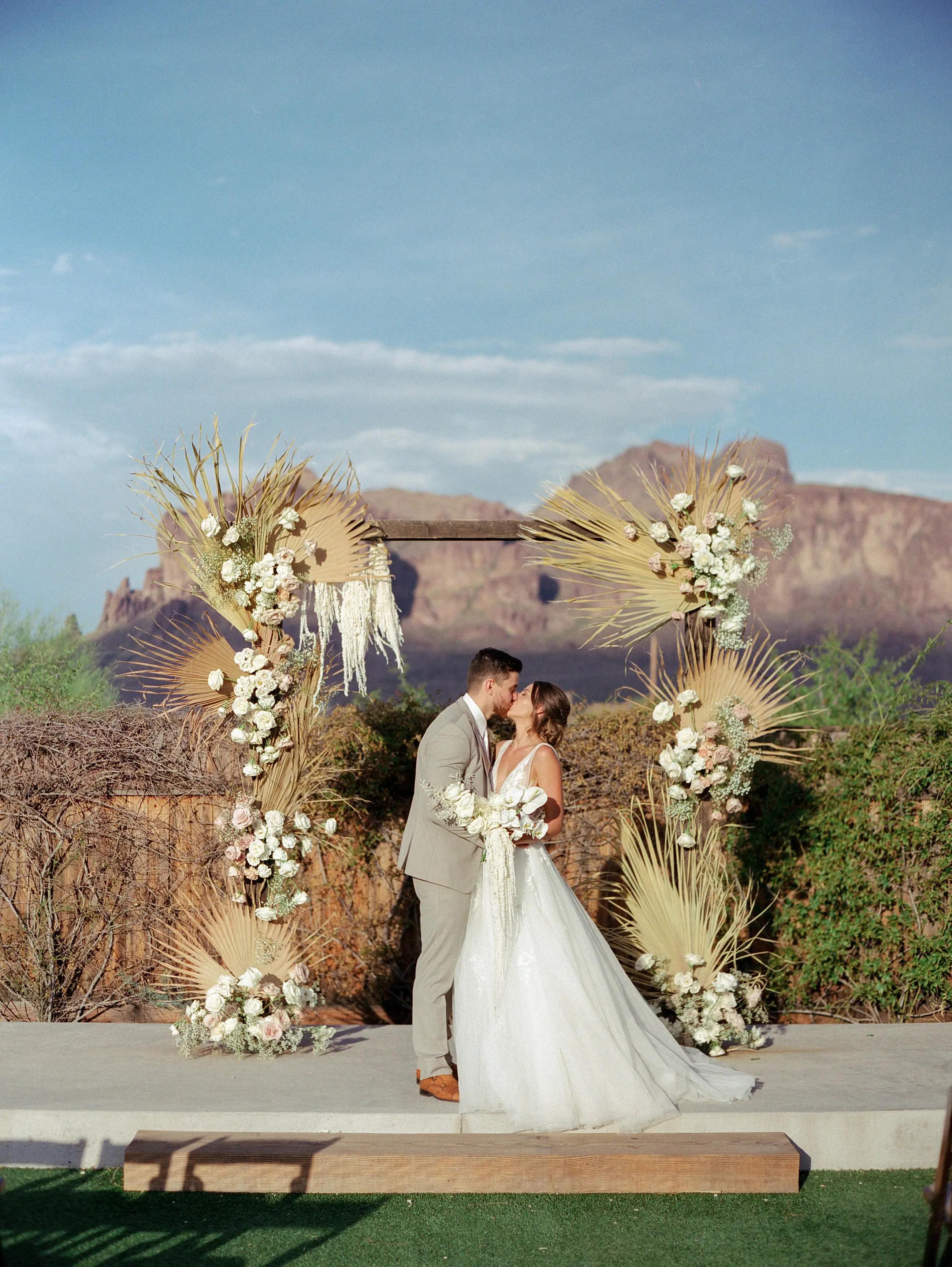 Dreamy Arizona Desert Wedding Image