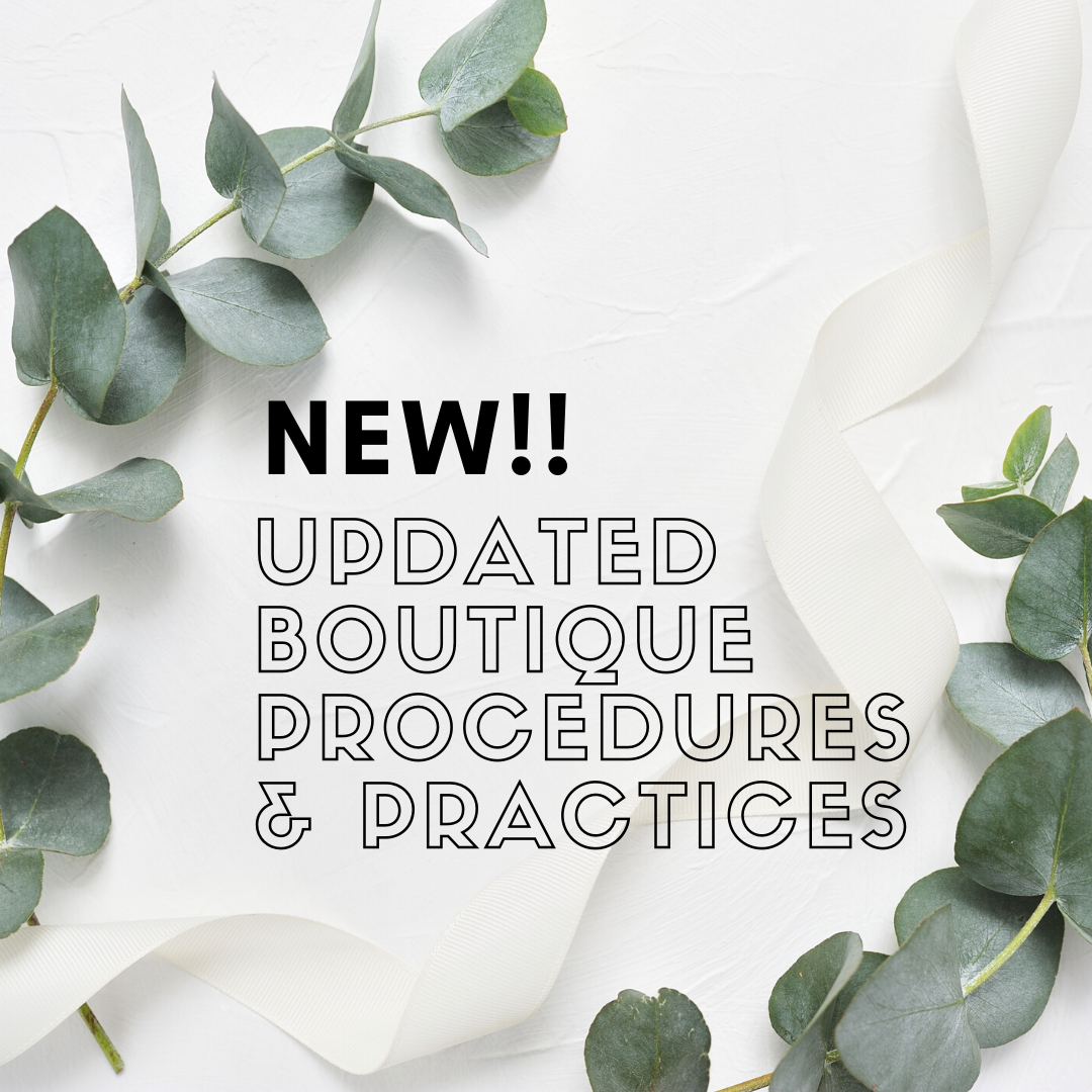 Updated Procedures &amp; Practices at Adore Bridal&#39;s. Desktop Image