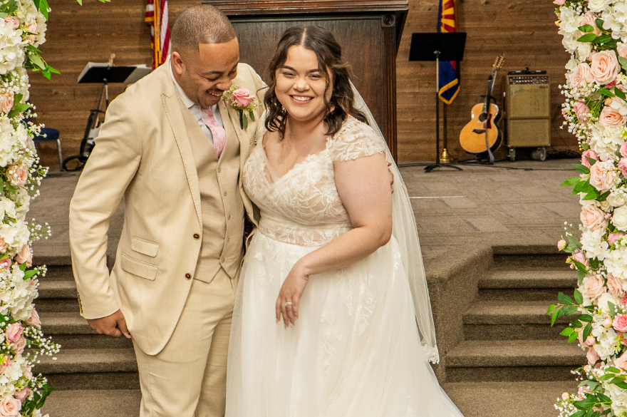 #ADOREREALBRIDE | ALEXZANDRIA &amp; DUANE. Desktop Image