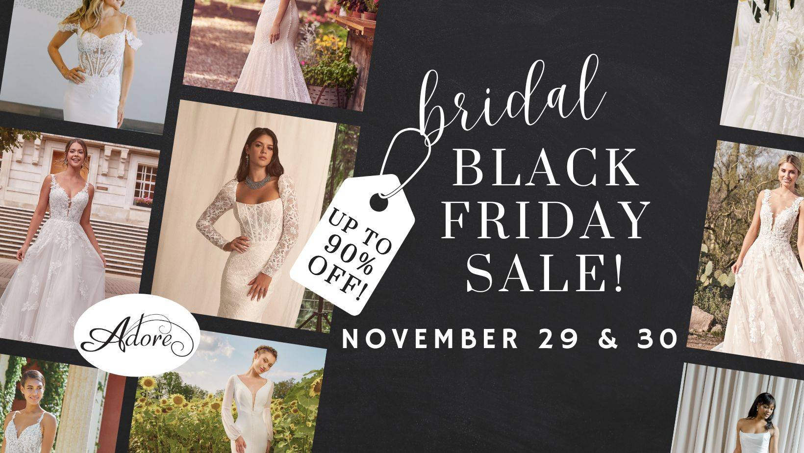 Black Friday Wedding Dresses Starting at $99, BOGO, Big Savings